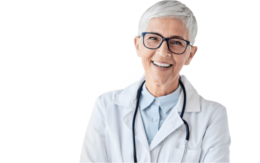 Smiling doctor